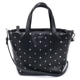 Borsa a spalla 2-Way Mini Pimlico Jimmy Choo Nero