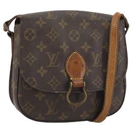 LOUIS VUITTON Borsa a tracolla Monogram Saint Cloud MM M51243 LV Auth 161518 Monogramma