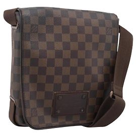 LOUIS VUITTON Damier Ebene Brooklyn PM Shoulder Bag N51210 LV Auth 203460 Damier ebene