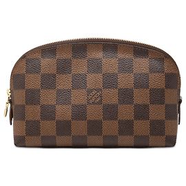 Necessaire PM Louis Vuitton Damier Ebene marrón Castaño
