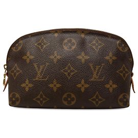 Necessaire PM Monogram Louis Vuitton marrón Castaño