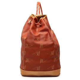 Red Louis Vuitton Americas Cup Coated Canvas Saint Tropez Backpack Red