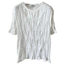 Haut Chanel en coton multicolore Taille M Multicolore