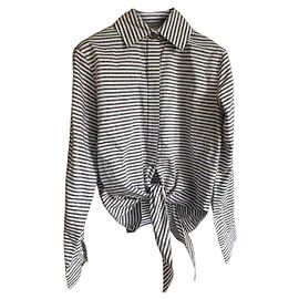 Haut Chanel en coton multicolore taille 34 Multicolore