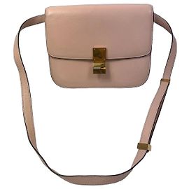 Céline Celine classic medium pink Box Bag Pink Beige