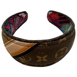 Serre-tête Louis Vuitton Monogram Marron Multicolore Monogramme