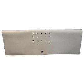 Clutch in pelle bianca Rick Owens Bianco