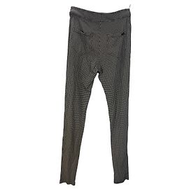 Autre Marque Saint Laurent Hahnentritt-Hose Braun Schwarz