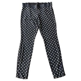 Pantalon Dolce & Gabbana à pois Noir Blanc