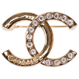 CHANEL CC Jewelry in Gold-Tone Metal - 103908 Golden