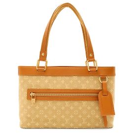 Bolso Tote Louis Vuitton Monogram Mini Lucille PM Castaño Beige