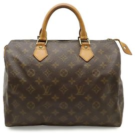 Borsa Louis Vuitton Monogram Speedy Marrone