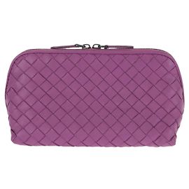 Necessaire de Maquilhagem Bottega Veneta Roxo