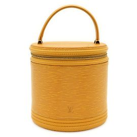 Bolso Vanity Louis Vuitton Epi Cannes Amarillo