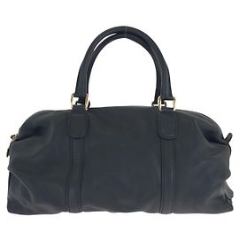 Gucci Vintage Mini Boston Handbag Black