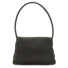 Borsa a tracolla Gucci in tessuto nero Nero