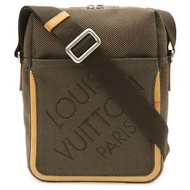Bolso de hombro Louis Vuitton Damier Geant Citadin Verde