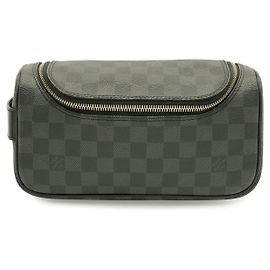 Louis Vuitton Damier Graphite Kulturbeutel Schwarz