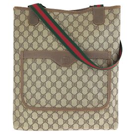 Borsa Tote Gucci GG Supreme Marrone Beige