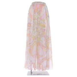Emilio Pucci Mehrfarbiger Krepprock Mehrfarben