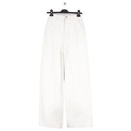 Autre Marque Jeans de algodão branco LOULOU STUDIO Branco
