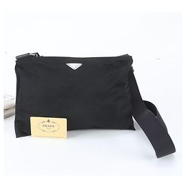 Borsa a tracolla Prada da uomo Nero