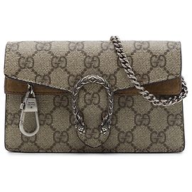 Gucci Mini Borsa a Tracolla Dionysus Beige GG Supreme Beige