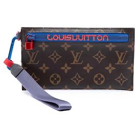 Pochette Outdoor Ribbon Monogram Marron Louis Vuitton Marron