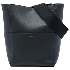 Céline Borsa a secchiello Celine Sangle in pelle nera, taglia Medium Nero
