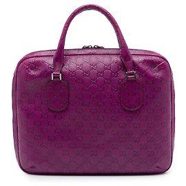 Gucci Purple Guccissima Business Bag Other Purple
