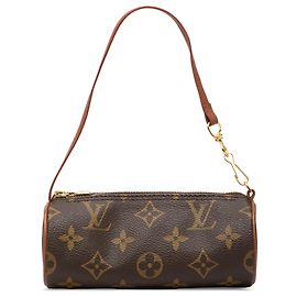 Louis Vuitton Brown Monogram Papillon Pochette Brown