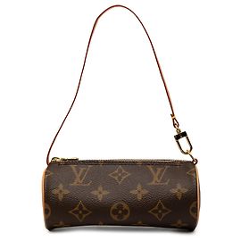 Louis Vuitton Pochette Papillon Monogram Marrone Marrone