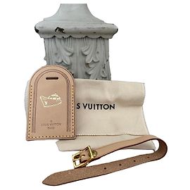 Louis Vuitton Étiquette de Bagage Cuir - Marquage Taiwan Boat Autre