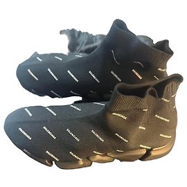 Balenciaga Speed Trainer Sneaker Schwarz