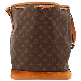 Louis Vuitton Monogram Noe Bucket Bag Brown Monogram