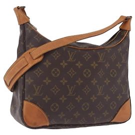Bolsa de Ombro LOUIS VUITTON Monogram Boulogne 30 M51265 LV Auth 200463 Monograma