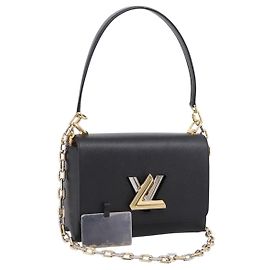 Borsa a tracolla LOUIS VUITTON Epi Twist MM Nero M21113 LV Auth ka6116SV Nero