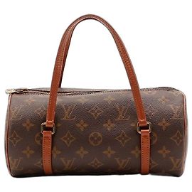 Bolso Louis Vuitton Monogram Papillon 30 Castaño