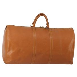 LOUIS VUITTON Epi Keepall 50 Boston Bag Brown M42968 LV Altro