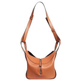 Loewe Bolsa 2way Hammock em couro marrom Marrom