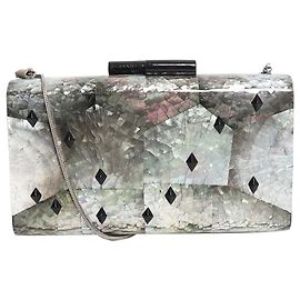 Autre Marque Clutch multi nácar Multicolor