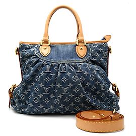 Borsa Tote Louis Vuitton Neo Cavie GM da donna Blu