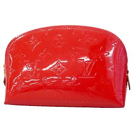 Louis Vuitton Vernis Pochette Tic Bag/Pouch Fuschia
