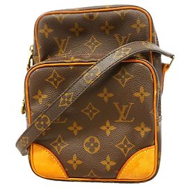Sac à épaule Louis Vuitton Monogram Amazon Marron