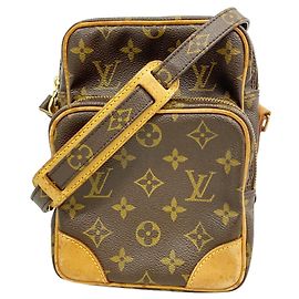 Bolso de hombro Louis Vuitton Monogram Amazon Castaño