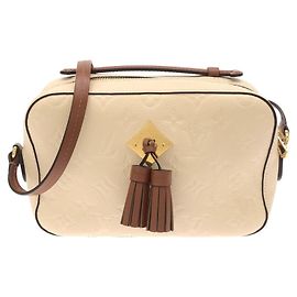 Louis Vuitton Monogram Empreinte Saint-Onge Schultertasche Braun Roh Karamell