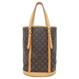 Louis Vuitton Monogram Bucket Bag Brown