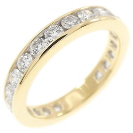 Autre Marque Anel Tiffany & Co. Full Circle Channel Setting Dourado