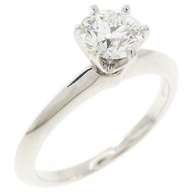 Autre Marque Anillo Tiffany Classic Solitaire Band Otro