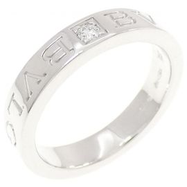Bulgari Bvlgari B.zero1 White Gold Band Ring Golden